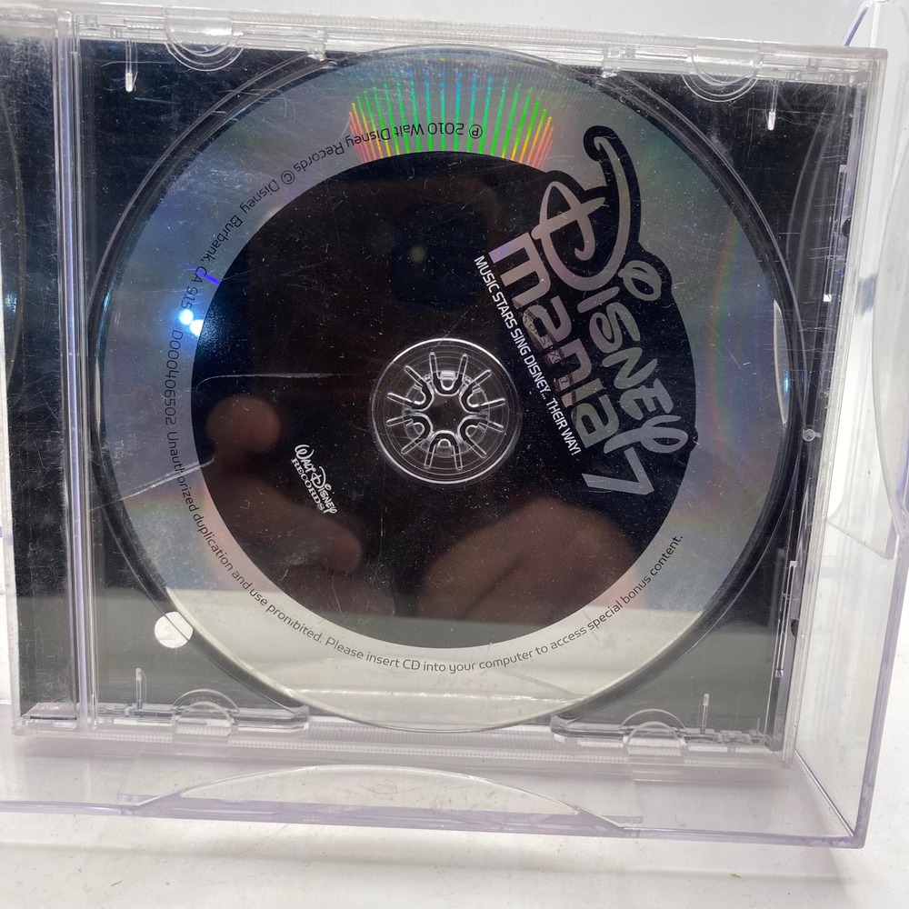 DisneyMania 7 CD 2010 Selena‎ Gomez Demi Lovato Mitchel Musso Disney Music Stars